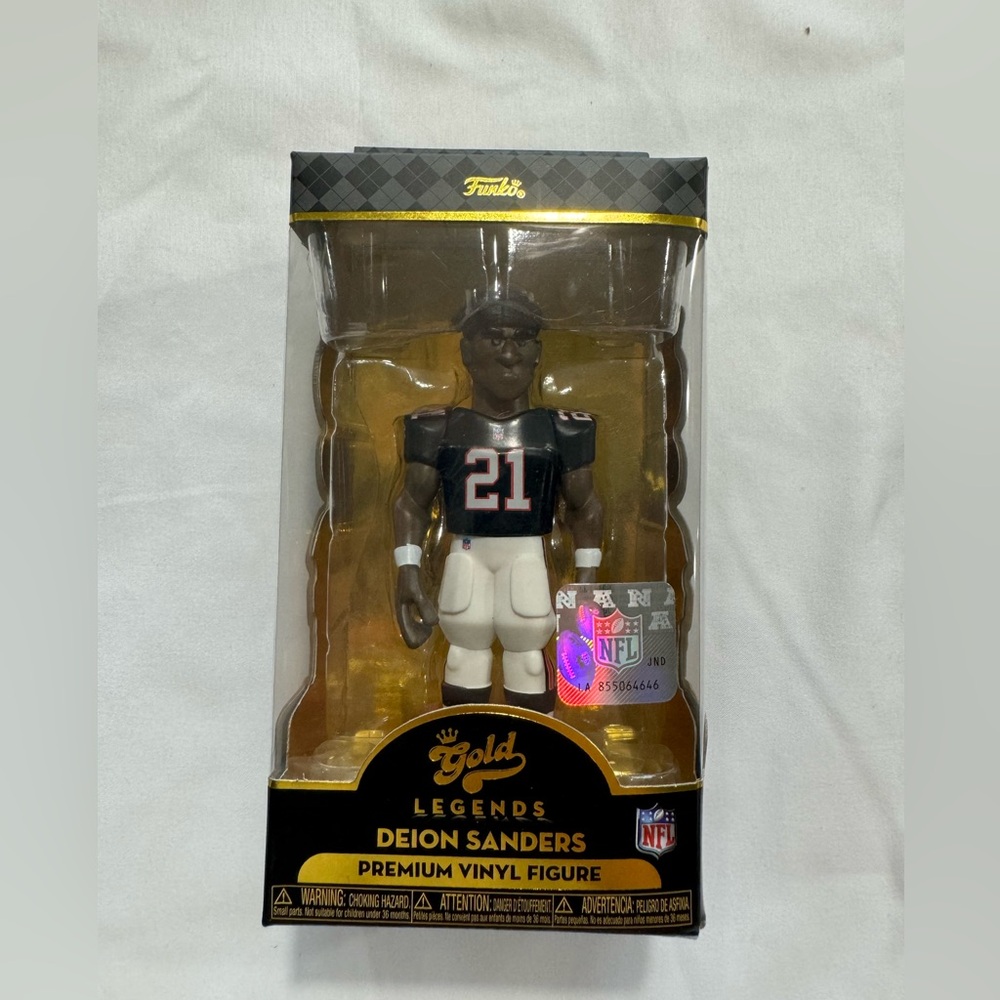 NFL‎ GOLD LEGENDS FUNKO FIGURE DEION SANDERS